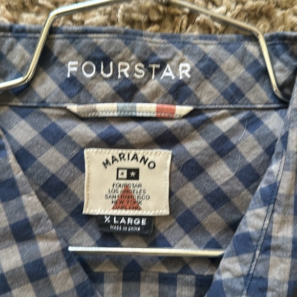 Fourstar Clothing Guy Mariano Signature Plaid Button Up - Picture 2 of 5